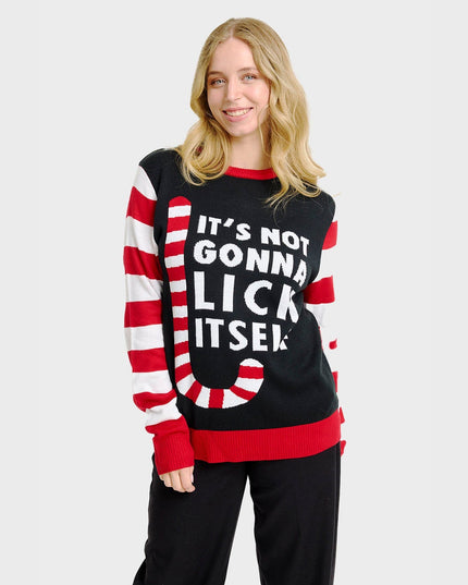 Candy Cane Christmas Sweater for Women