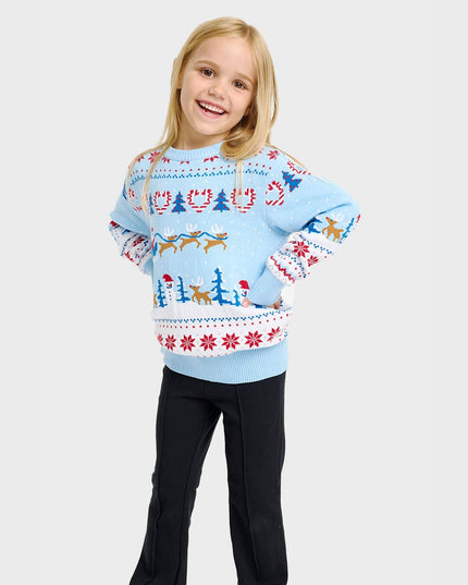 Christmas Wonderland Sweater for Kids
