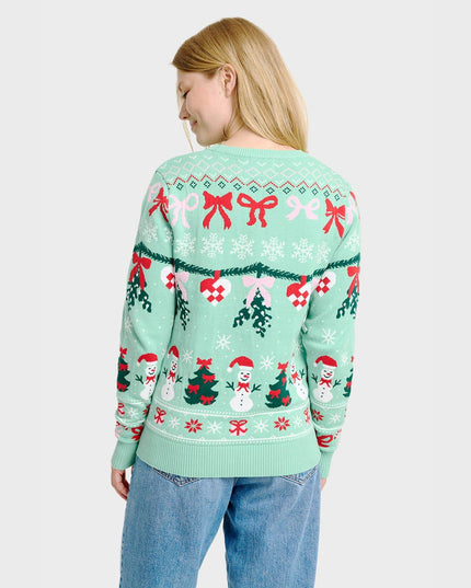 Women's Knitted Christmas Sweater