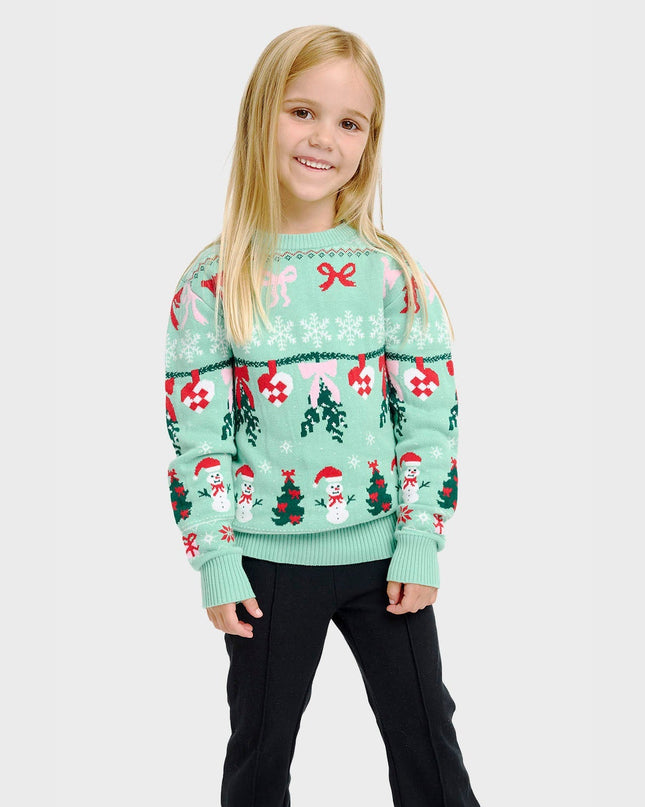 Knitted Christmas Sweater for Kids