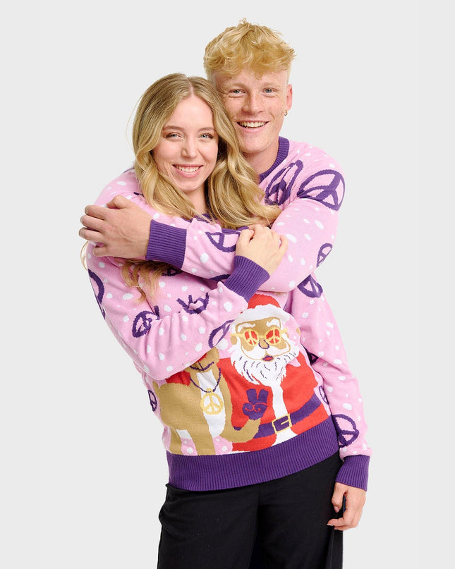 Hippie Christmas Sweater for Men