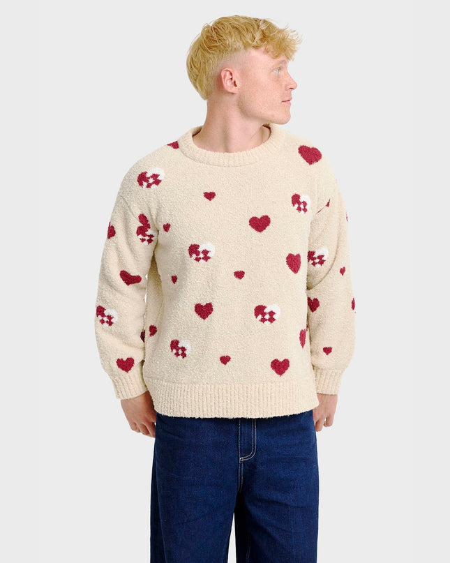 Christmas Heart Sweater for Men