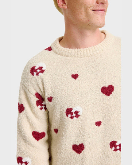 Christmas Heart Sweater for Men