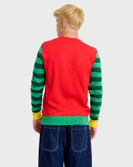 Elf Confidence Christmas Sweater - Men