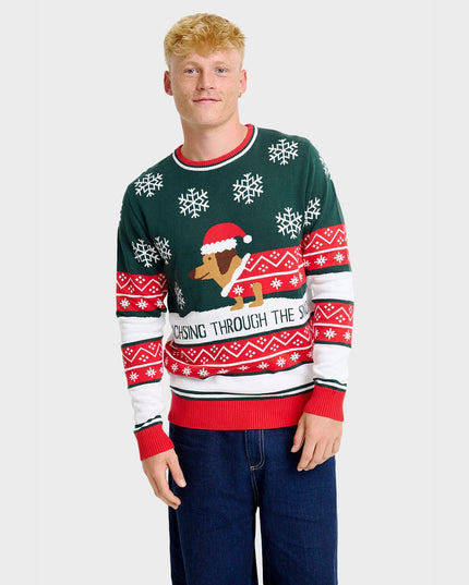 Dashing Around Christmas Sweater for Men