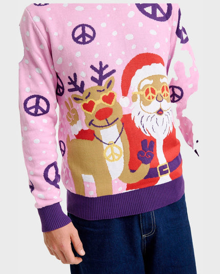 Hippie Christmas Sweater for Men