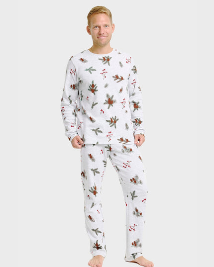 Gerippter Pyjama für Herren – perfekt für Weihnachten mit der Familie