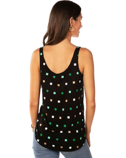 Women's All Over Clover Tank Top