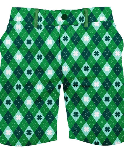 Men's Argyle Clover Shorts