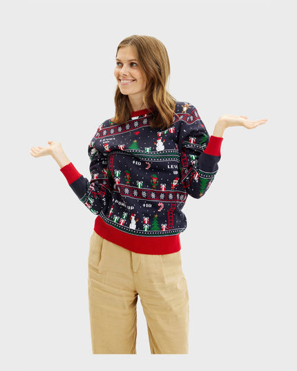 Vintage Gamer Christmas Sweater for Women - Bestsellers