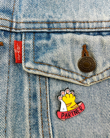Partner Enamel Pin Badge