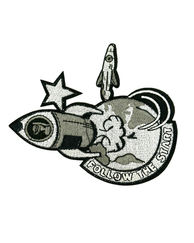 Aufnäher zum Aufbügeln – Folge dem Stern