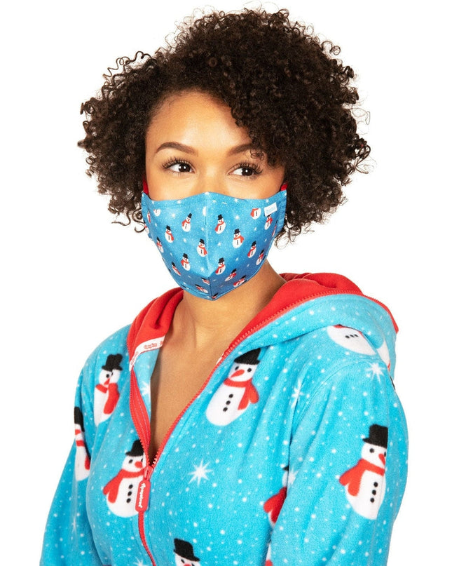 Snowman is an Island Face Mask