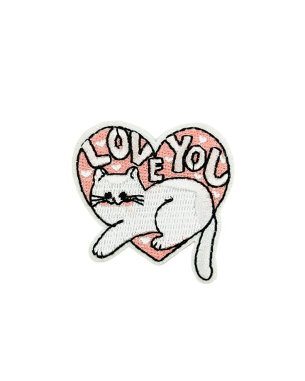 I Love You Kitten Patch