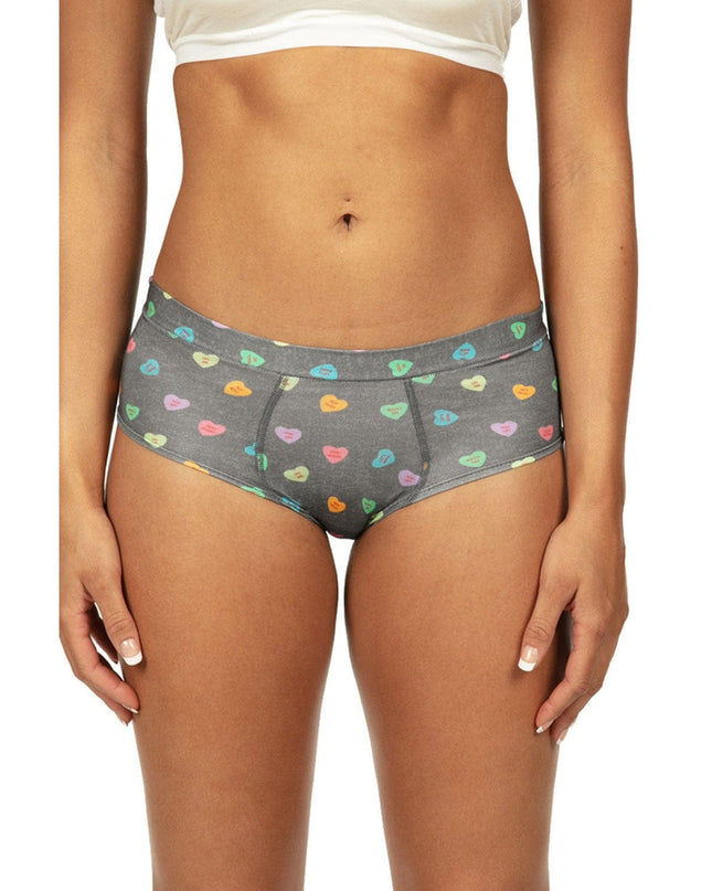 Women's Candy Hearts Underwear & Socks Gift Set