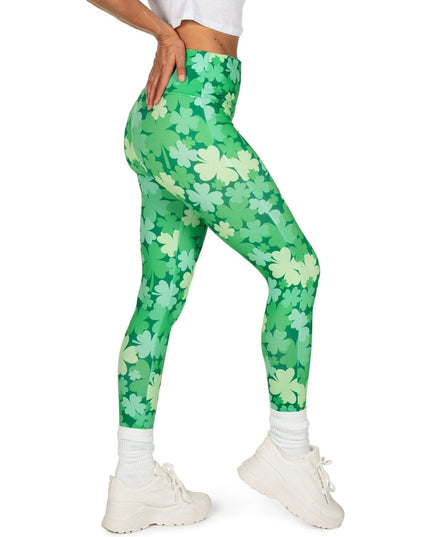Clover Field High Waisted Leggings