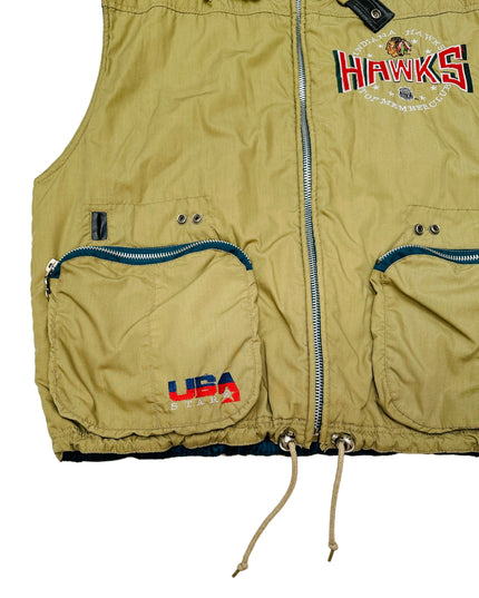 Vintage-Weste – Falken | Weihnachtspyjama für die ganze Familie