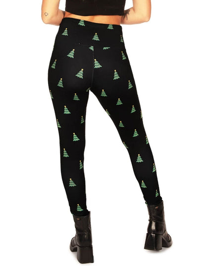 Christmas Tree High Waisted Leggings