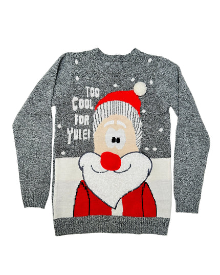 Vintage-Weihnachtspullover – Too Cool Santa Accessoires
