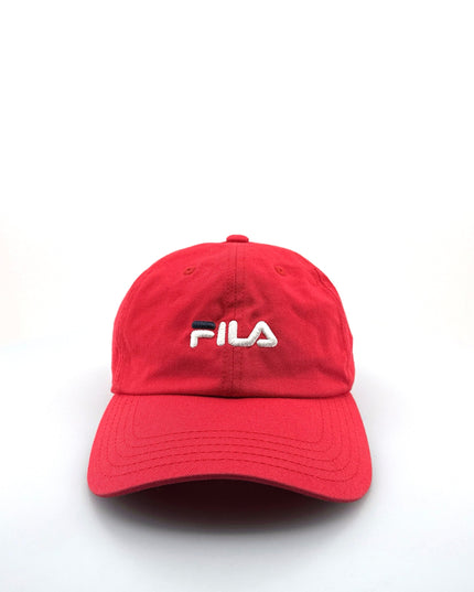 Vintage Baseballkappe – Fila Rot für Herren