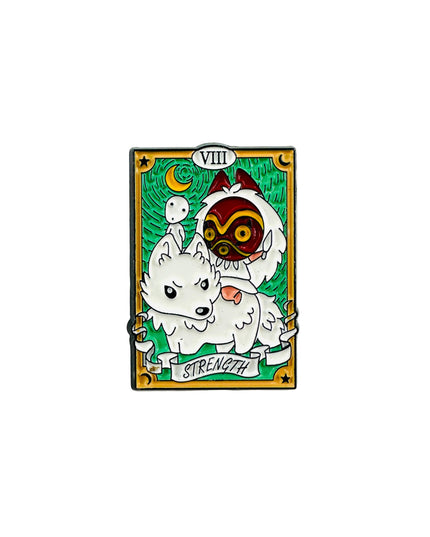 Manga Tarot Pin - Strength for Family Christmas