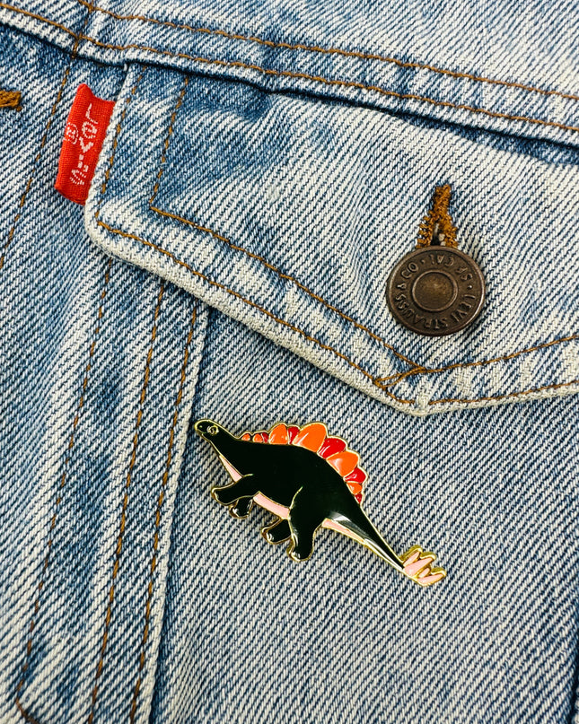 Brooch - Stegosaurus Dino II | Family Pajama Accessories