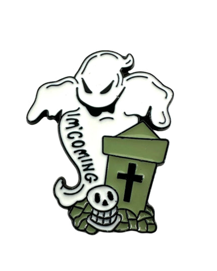 Ghost II Anstecknadel – Klassisches Grusel-Accessoire für Halloween