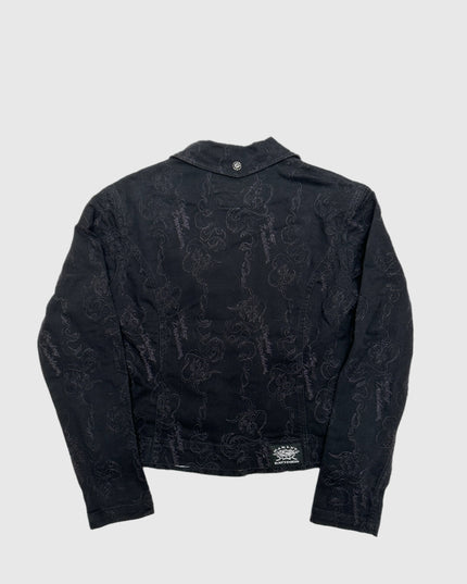 Vintage Harley Davidson bestickte Jacke | Limitierte Auflage