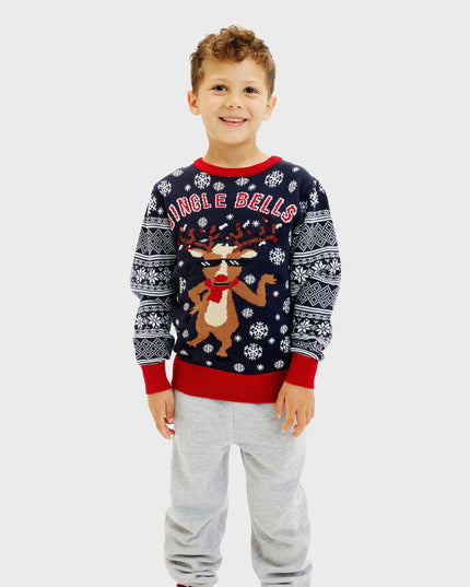 Jingle Bells Pullover für Kinder