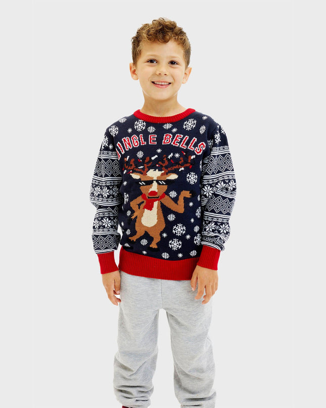Jingle Bells Pullover für Kinder