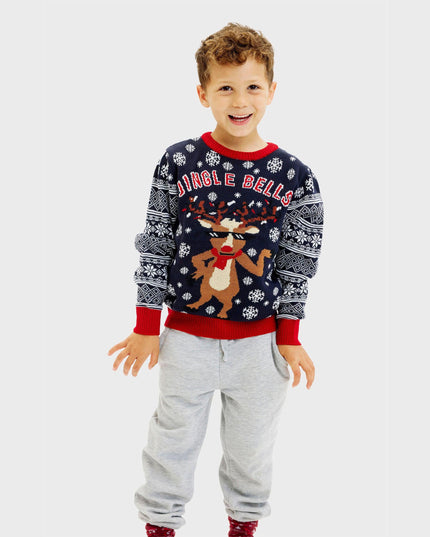 Jingle Bells Pullover für Kinder