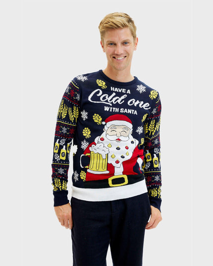 Have A Cold One With Santa Sweater for Men