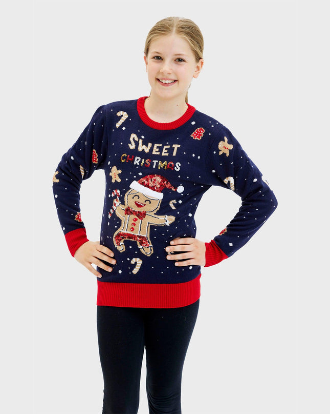 Niedlicher Cookie-Man-Pullover für Kinder