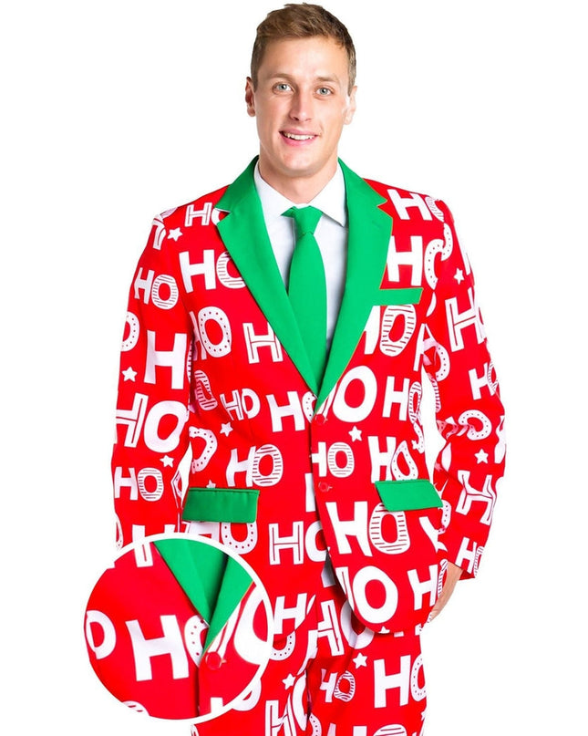 Men's Ho Ho Holla Blazer with Tie
