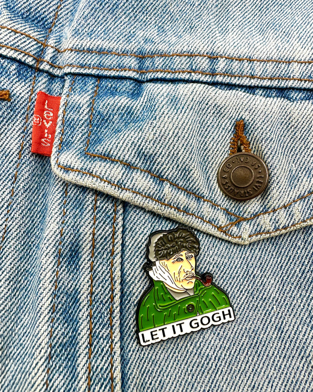 Let it Gogh Anstecknadel | Tags: Accessoires