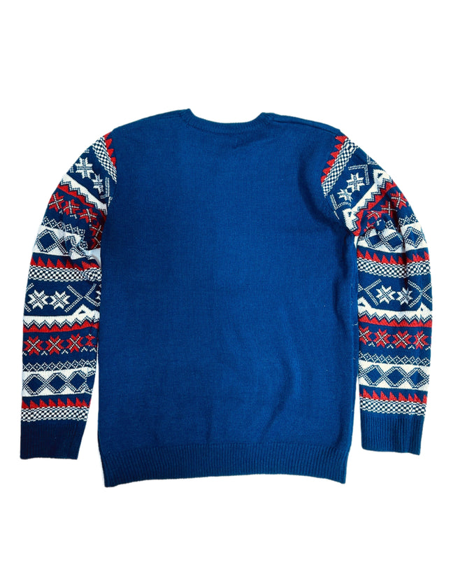 Vintage-Weihnachtspullover – Eisbär mit Mütze | Tags: Weihnachten