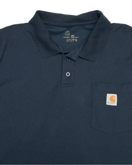 Carhartt Vintage Polo Blau für Herren und Damen