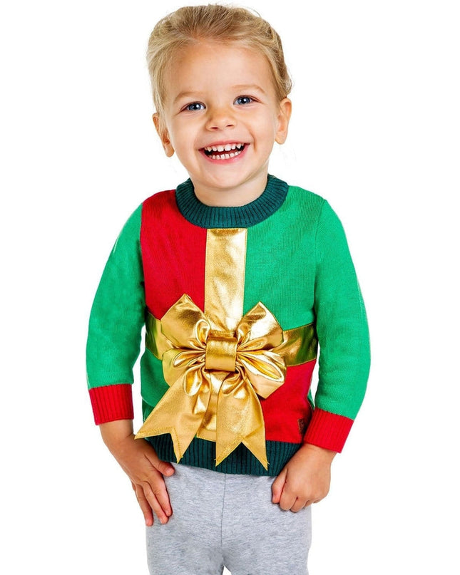 Baby / Toddler Little Present Ugly Christmas Sweater