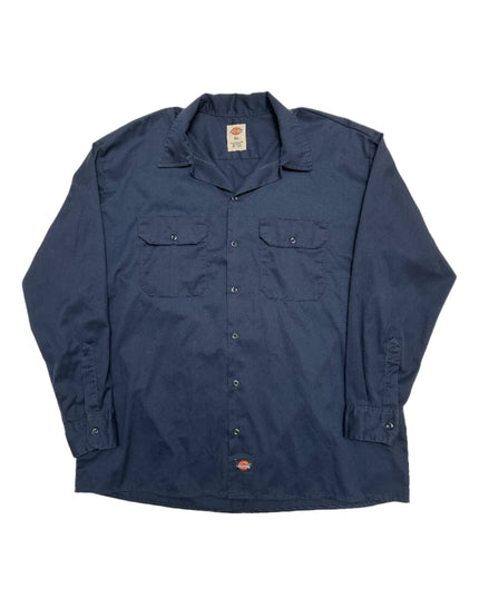 Vintage Langarmhemd - Dickies | Blau