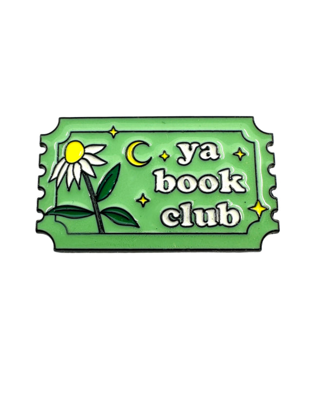 Ya Book Club Enamel Pin Badge
