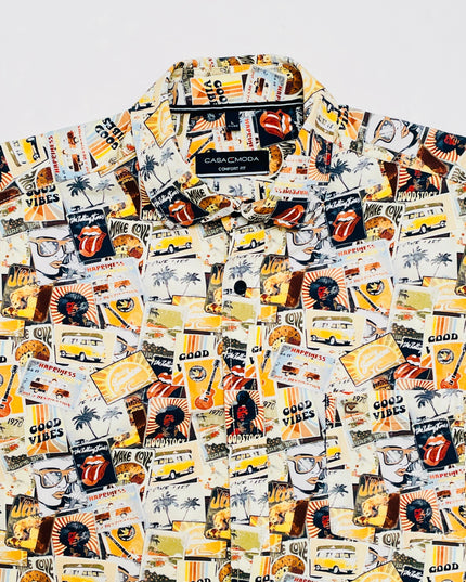 Vintage-Shirt – Hallo Hippie