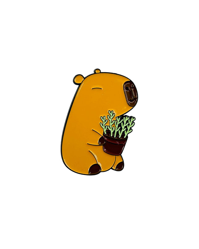 Brosche – Capybara XVII | Pyjama-Accessoires für die ganze Familie