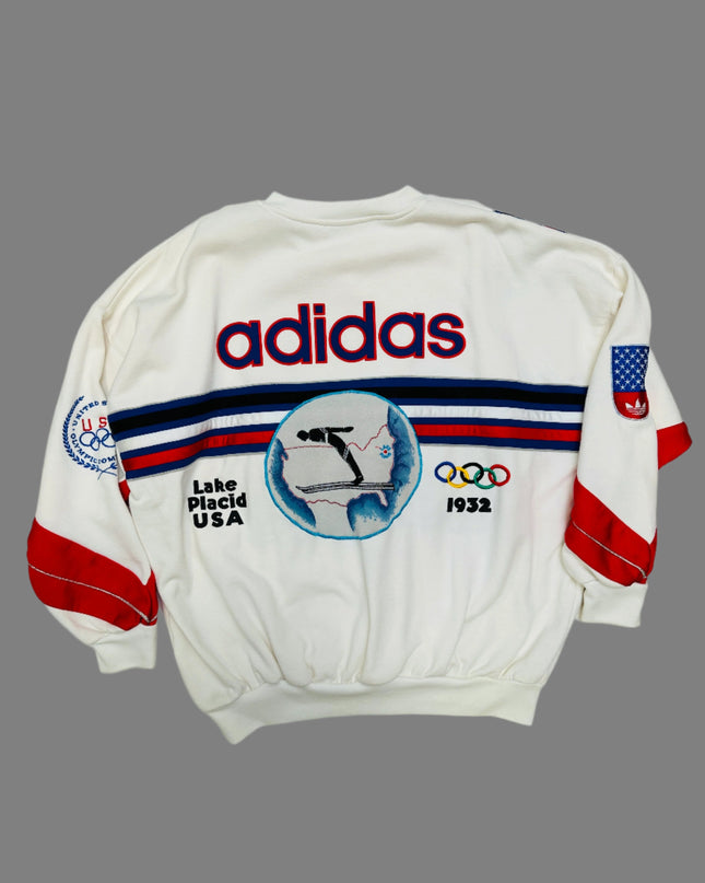 Vintage-Hoodie – Adidas | XIII. Olympische Winterspiele 1980