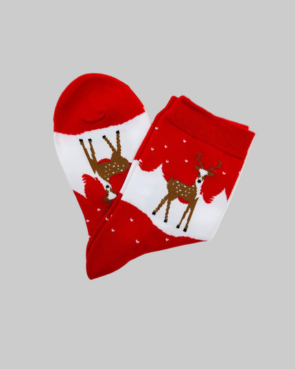 Socken - Festliche Rentiere I - Festliche Stimmung