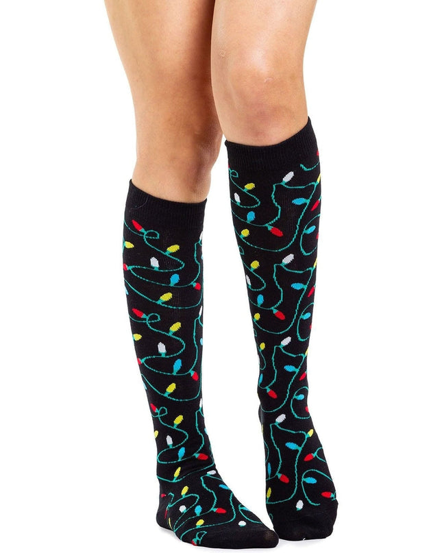 Women's String of Lights Socks (Fits Sizes 6-11W)