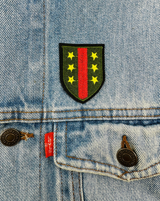 Aufbügelbarer Aufnäher – Abzeichen IV