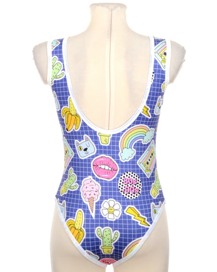 Trendy 80s Style Swim Dress for the Beach