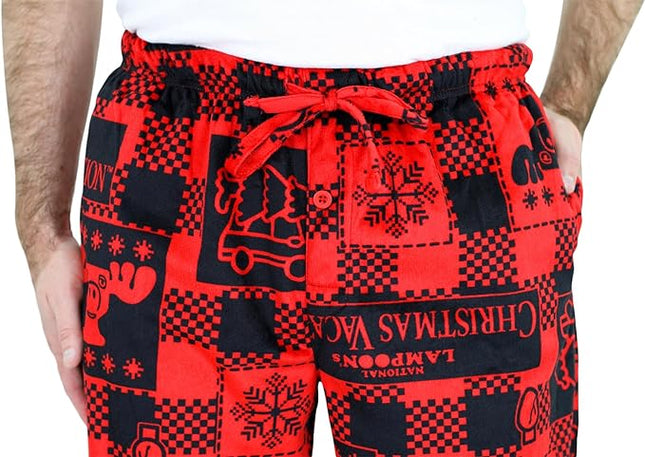 National Lampoon Weihnachtsurlaub karierte Schlafhose