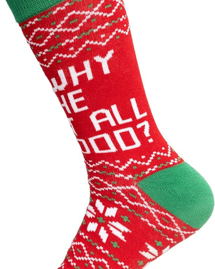 Agent Todd and Margo Christmas Vacation Unisex Socks