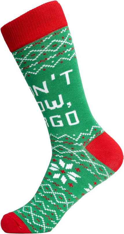 Agent Todd and Margo Christmas Vacation Green Unisex Socks